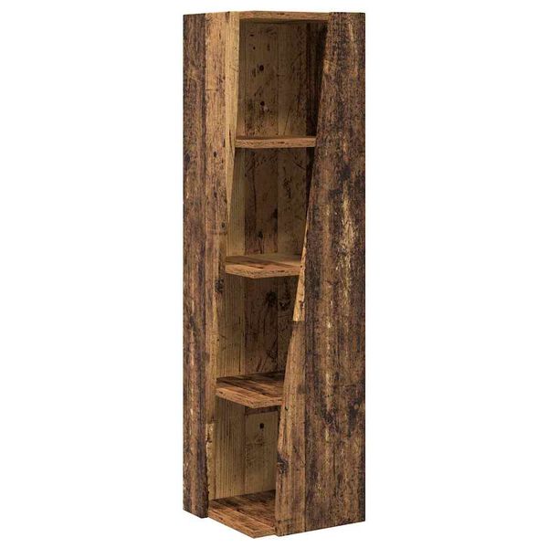Armario de esquina Madera vieja 275x27x102cm Madera envejecida 27,5x27x102cm