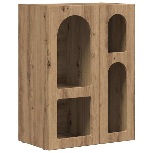 Aparador Roble artesanal 59 x 35 x 80.5 cm Madera de ingeniería Roble artisan