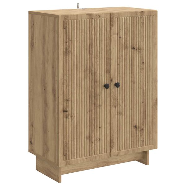 Aparador Roble Artesanal 66 x 345 x 90 cm Madera de Ingeniería Roble artesanal