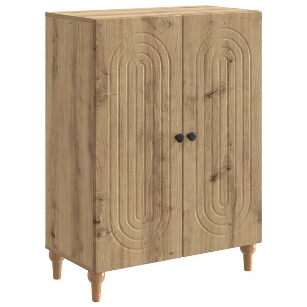 Aparador Roble Artesanal 66 x 345 x 90 cm Madera de Ingeniería Roble artesanal 894134