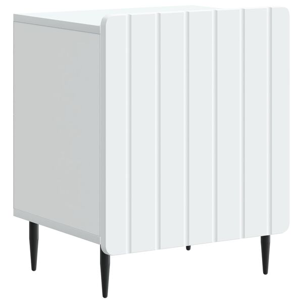 Armario de Noche 43 x 345 x 52 cm Madera de Ingeniería White