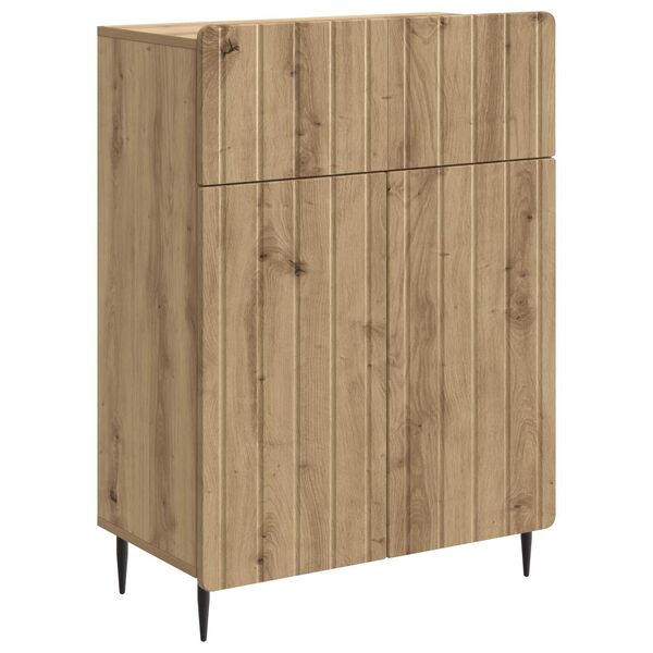 Aparador Roble Artesanal 66 x 345 x 92 cm Madera de Ingeniería Roble artesanal 894414