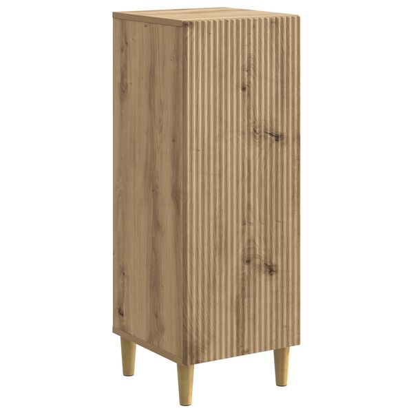 Aparador Roble Artesanal 33 x 345 x 90 cm Madera de Ingeniería Roble artesanal 894604