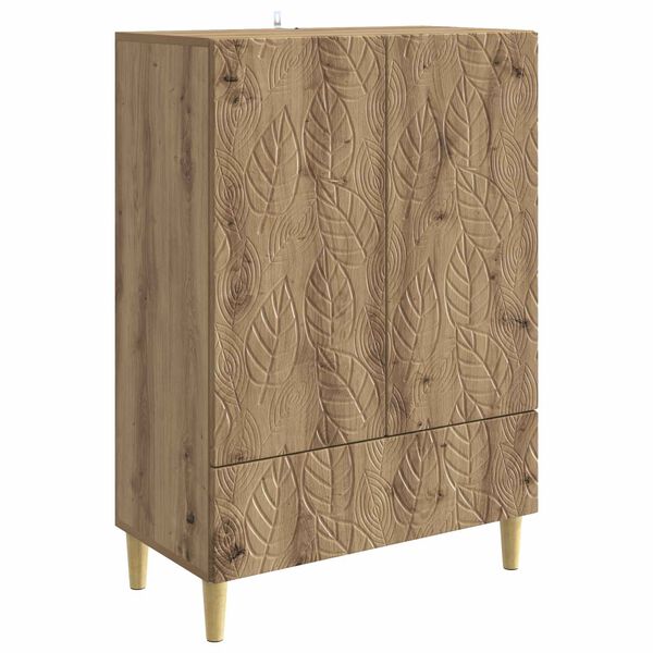 Aparador Roble Artesanal 66 x 345 x 95 cm Madera de ingeniería Roble artesanal 895134