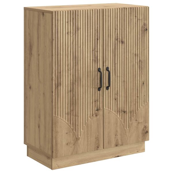 Aparador Roble Artesanal 66 x 345 x 87 cm Madera de Ingeniería Roble artesanal