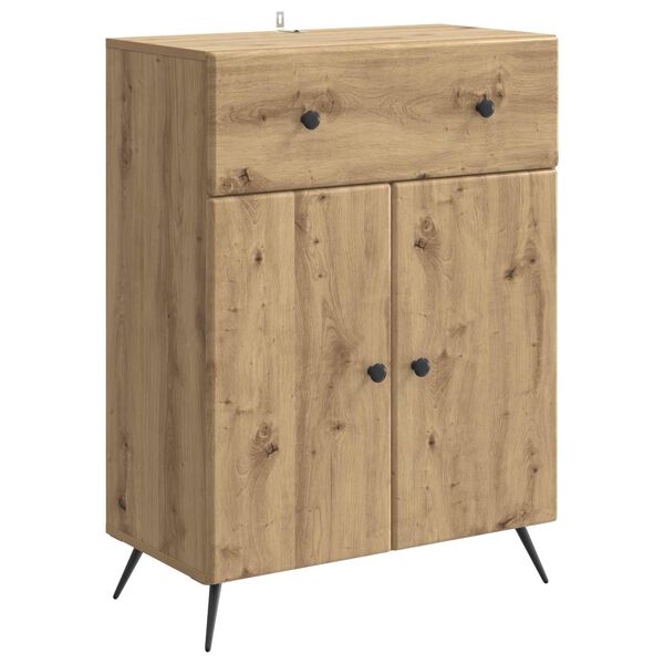 Aparador Roble Artesanal 66 x 345 x 90 cm Madera de Ingeniería Roble artesanal 895564