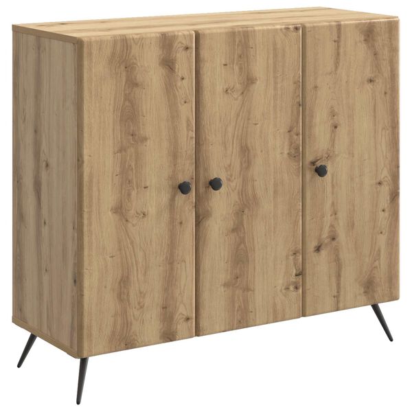 Aparador Roble Artesanal 89 x 345 x 80 cm Madera de Ingeniería Roble artesanal 895574