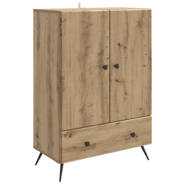 Aparador Roble Artesanal 66 x 345 x 95 cm Madera de Ingeniería Roble artesanal 895594