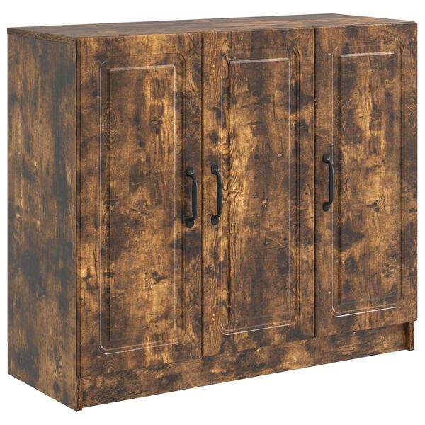 Aparador Roble Ahumado 89 x 345 x 77 cm Madera de Ingeniería Roble ahumado 895800