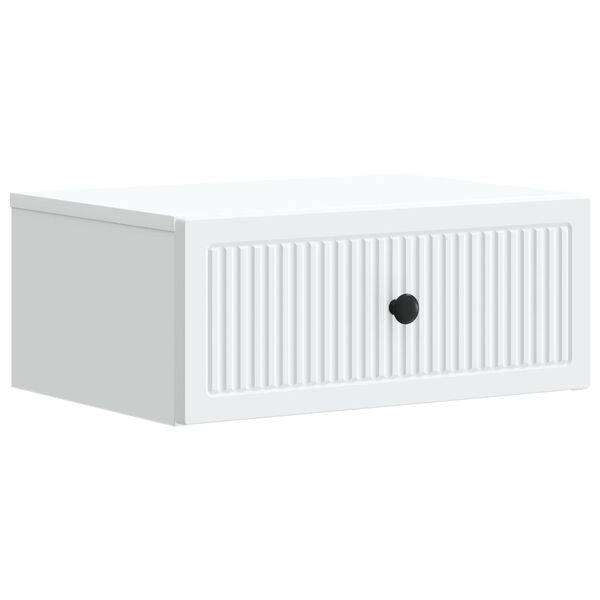 Armario de Noche 49 x 345 x 20 cm Madera de Ingeniería White
