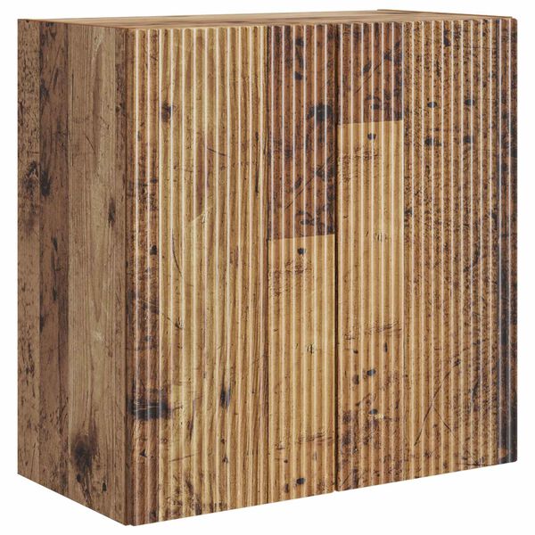 Armario de pared Madera envejecida 59 x 31 x 60 cm Madera envejecida 898413