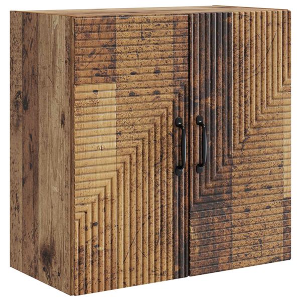 Armario de pared Madera envejecida 59 x 31 x 60 cm Madera envejecida 898583