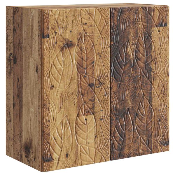 Armario de pared Madera envejecida 59 x 31 x 60 cm Madera envejecida 898753