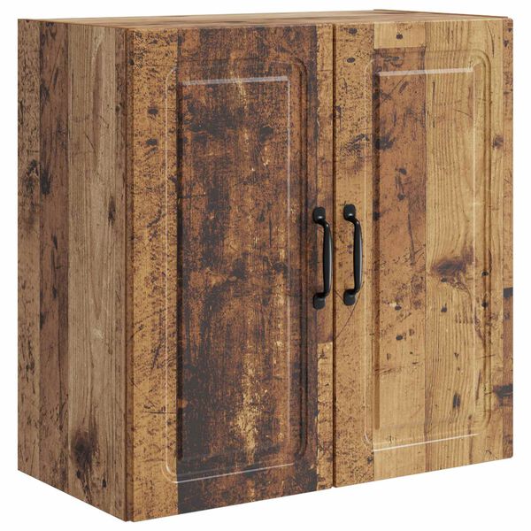 Armario de pared Madera envejecida 59 x 31 x 60 cm Madera envejecida 899263