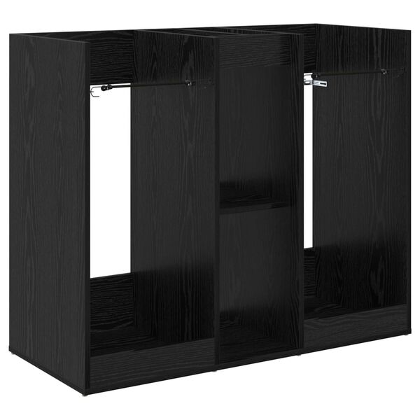 Armario de Golf Liso Roble Negro 102 x 45 x 855 cm Roble negro 102 x 45 x 85,5 cm