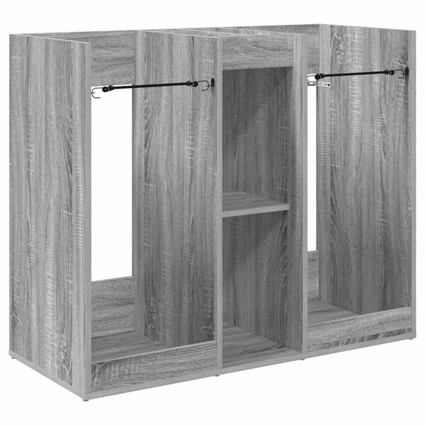 Armario de Golf Liso Gris Sonoma 102 x 45 x 855 cm Gris sonoma 102 x 45 x 85,5 cm