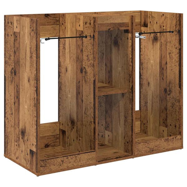 Armario de Golf Liso Madera vieja 102 x 45 x 855 cm Madera envejecida 102 x 45 x 85,5 cm