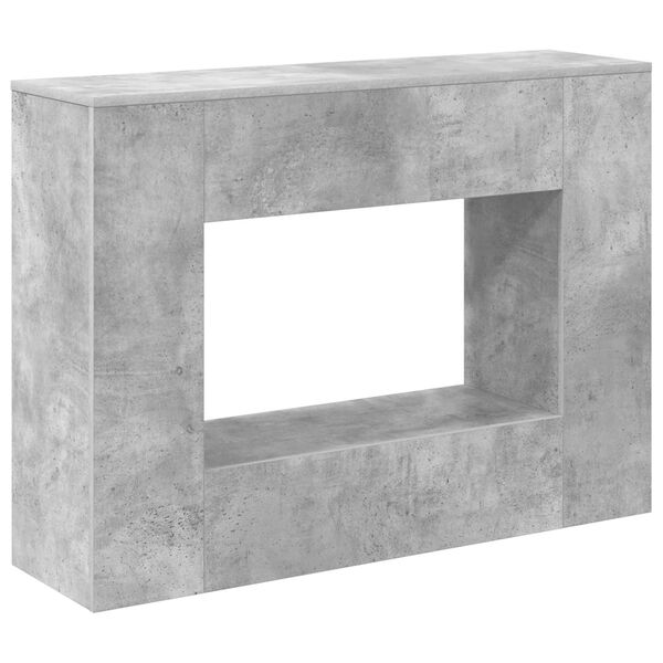 101 x 29 x 74 cm Gris concreto 102 x 29 x 74 cm