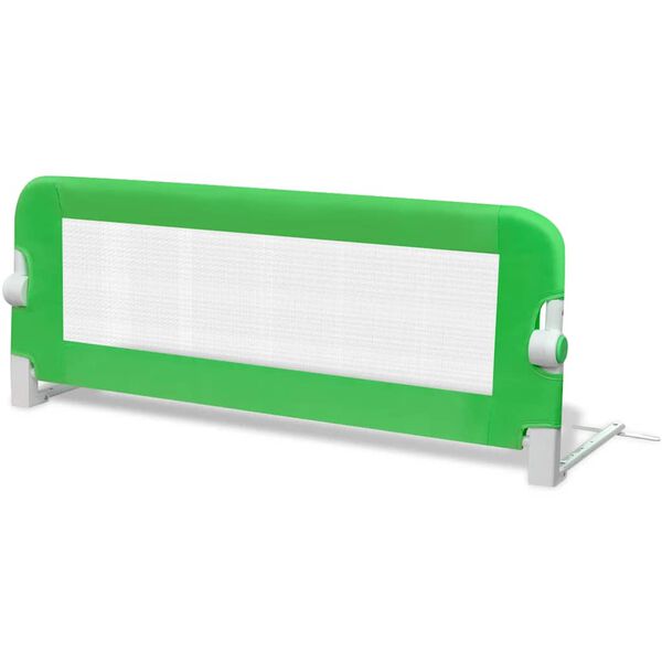 Barandilla de seguridad cama de niño 102×42 cm verde Verde 102 x 42 cm