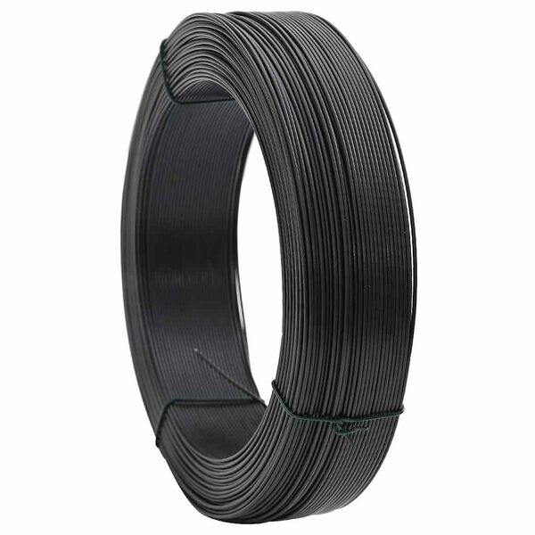Alambre para atar vallas acero gris antracita 250 m 14/2 mm Antracita 1.4 / 2 mm