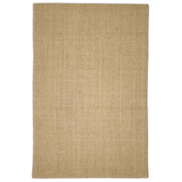 Alfombra de sisal para rascador 66×100 cm Marrón claro 66 x 100 cm