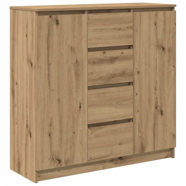 Aparador con cajones roble artesanal 1005x35x985 cm Roble artisan