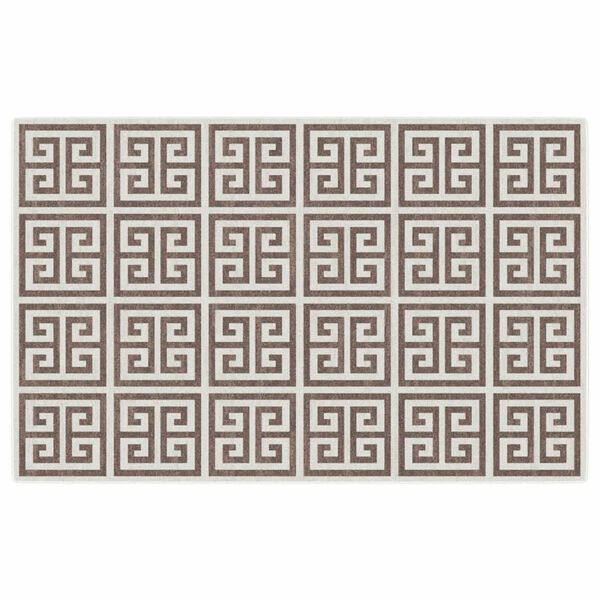 Alfombra interior exterior pelo corto 190×300 cm Cuadrado 190 x 300 cm