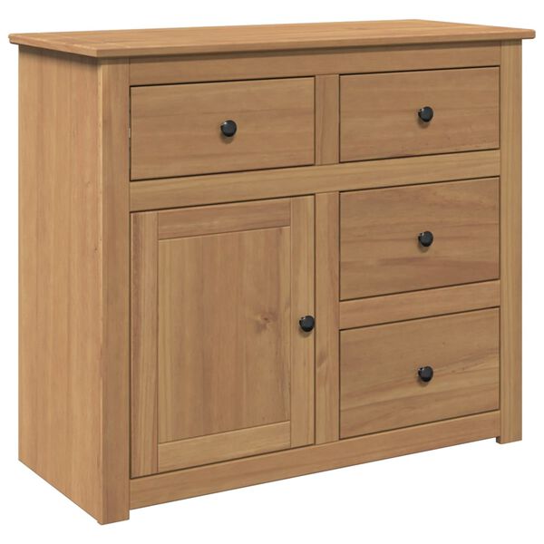 Aparador con cajones PANAMA madera maciza pino 93x40x80 cm