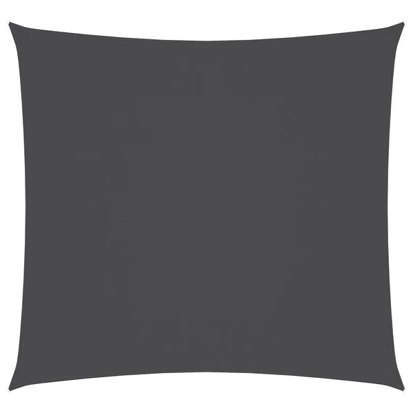 42302 Sunshade Sail Oxford Fabric Square 36×36 m Anthracite Antracita 3,6 x 3,6 m