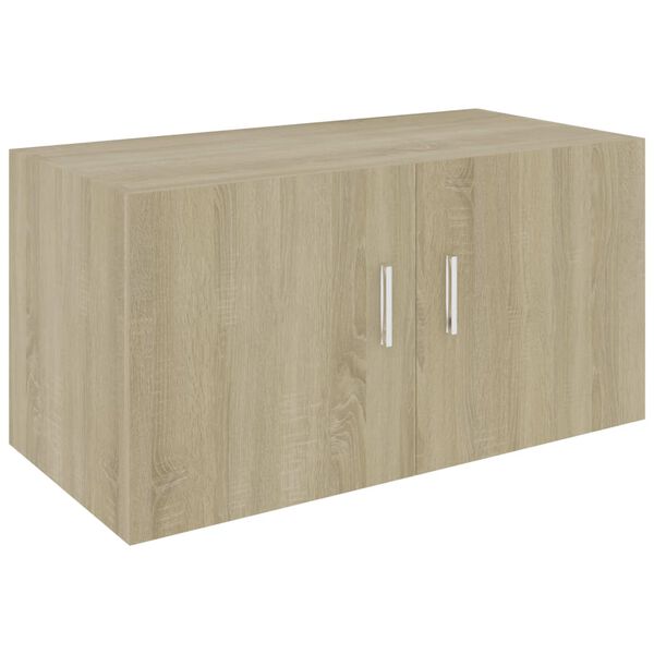 Armario de pared madera ingeniería roble Sonoma 80x39x40 cm Roble Sonoma