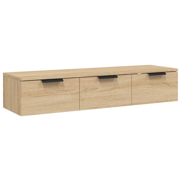Armario de pared madera de ingeniería roble sonoma 102x30x20 cm Roble Sonoma