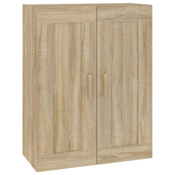 Armario de pared madera ingeniería roble Sonoma 695x325x90 cm Roble Sonoma