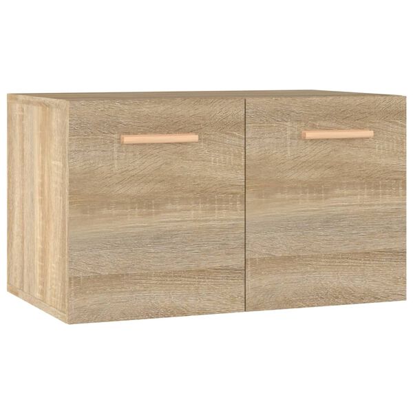 Armario de pared madera ingeniería roble Sonoma 60x365x35 cm Roble Sonoma