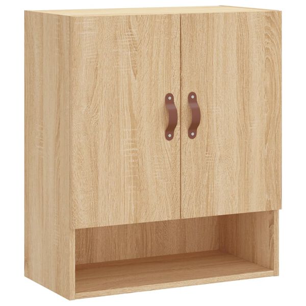 Armario de pared madera de ingeniería roble Sonoma 60x31x70 cm Roble Sonoma