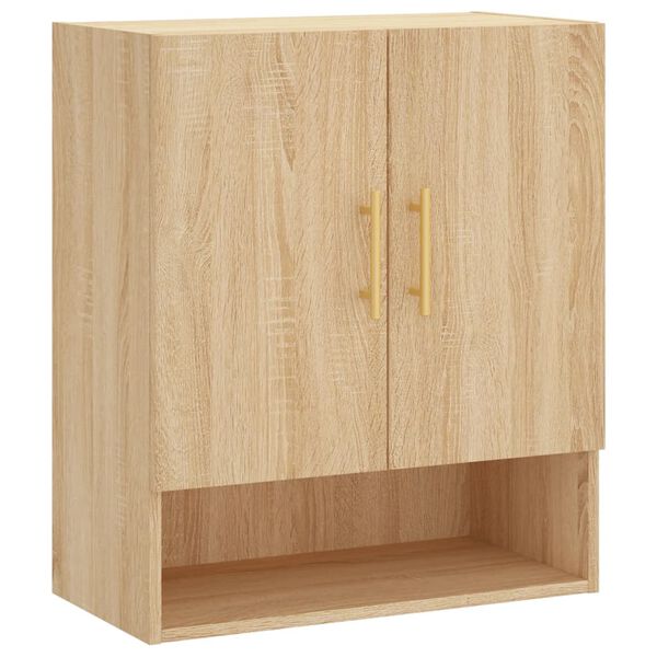 Armario de pared madera de ingeniería roble Sonoma 60x31x70 cm Roble Sonoma 829895