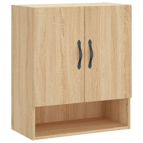 Armario de pared madera de ingeniería roble Sonoma 60x31x70 cm Roble Sonoma 829903
