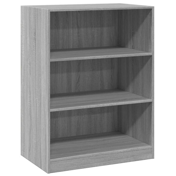 Armario de madera de ingeniería gris Sonoma 77x48x102 cm Gris sonoma 77 x 48 x 102 cm sin varilla