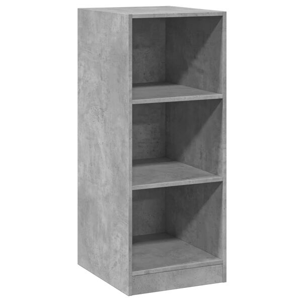 Armario de madera de ingeniería gris hormigón 48x41x102 cm Gris hormigón 41 x 48 x 102 cm sin varilla