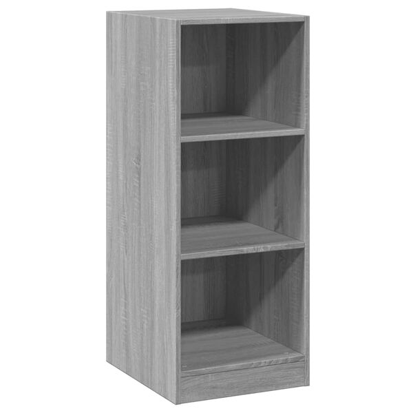 Armario de madera de ingeniería gris Sonoma 48x41x102 cm Gris sonoma 41 x 48 x 102 cm sin varilla