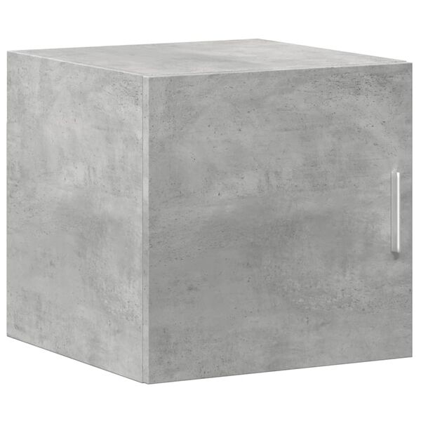 Armario de pared madera ingeniería gris hormigón 40x425x40 cm Gris hormigón