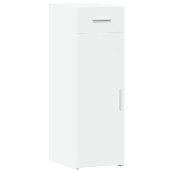Aparador madera de ingeniería blanco 30x425x93 cm Blanco 30 x 42,5 x 93 cm