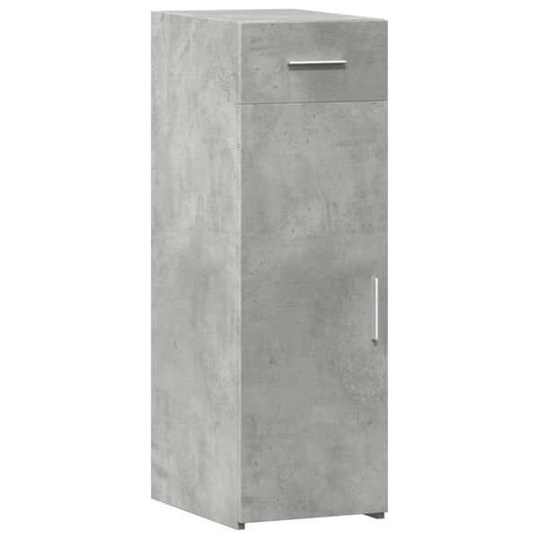 Aparador de madera de ingeniería gris hormigón 30x425x93 cm Gris hormigón 30 x 42,5 x 93 cm