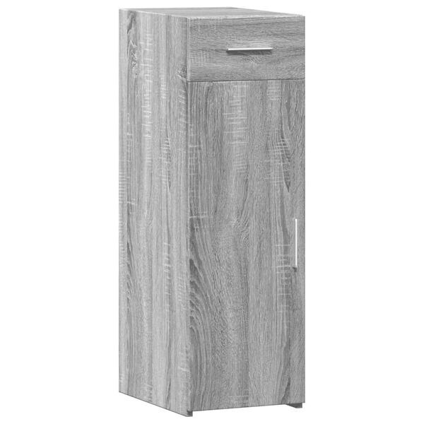 Aparador de madera de ingeniería gris Sonoma 30x425x93 cm Gris sonoma 30 x 42,5 x 93 cm