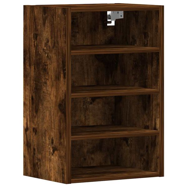 Armario colgante «Riga» roble ahumado 40x295x60 cm madera de ingeniería Roble ahumado 1 armario colgante (4 estantes) de 40 cm de ancho y 60 cm de alto