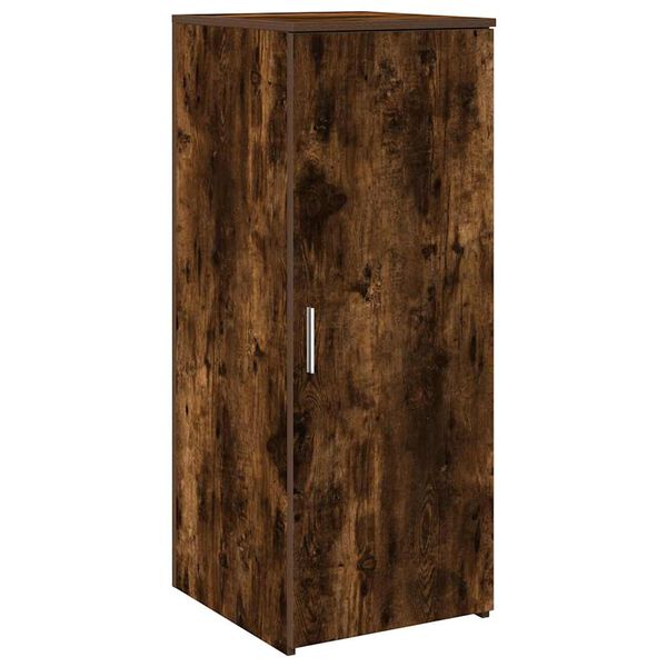 Armario de madera de ingeniería roble ahumado 40x45x1035 cm Roble ahumado 40 x 45 x 103.5 cm
