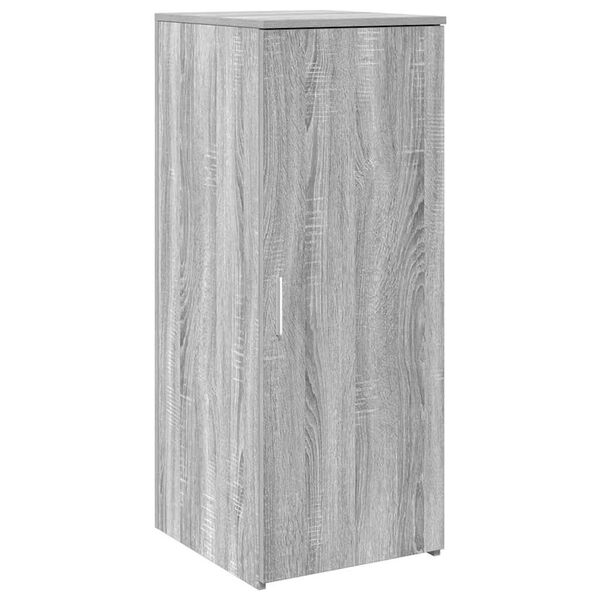 Armario de madera ingeniería gris sonoma 40x45x1035 cm Gris sonoma 40 x 45 x 103.5 cm