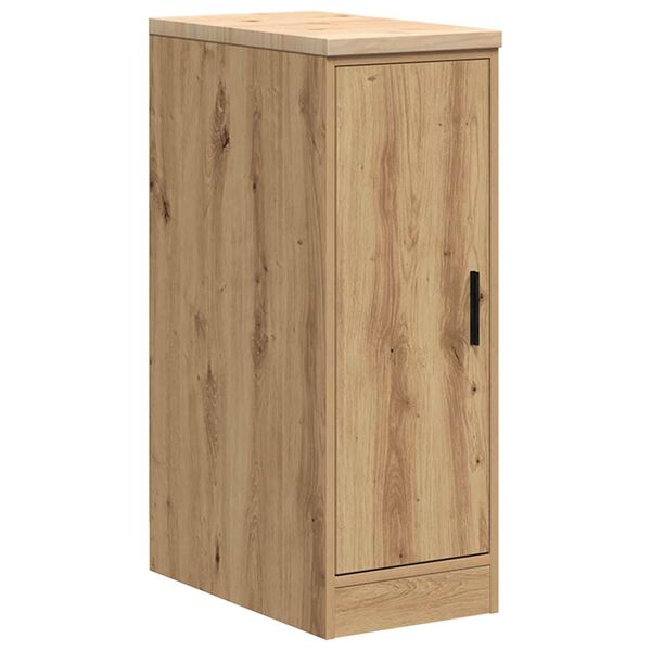 Armario de almacenamiento para garaje Artisan Oak 30x51x85 cm Roble artisan 30 x 51 x 85 cm 1 puerta de madera