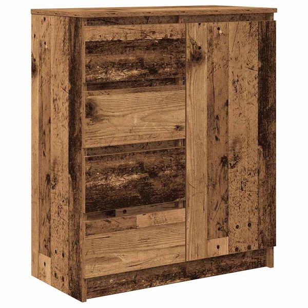 Aparador con cajones madera vieja 71x35x84 cm madera ingeniería Madera antigua