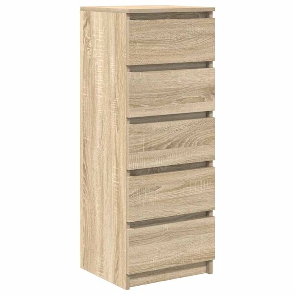 Aparador con cajones roble Sonoma 375x35x99 cm Roble Sonoma